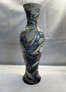 Beautiful Tall Moorcroft Baluster Vase Orchid Arabesque Designed by Emma Bossons - Picture 1 of 9