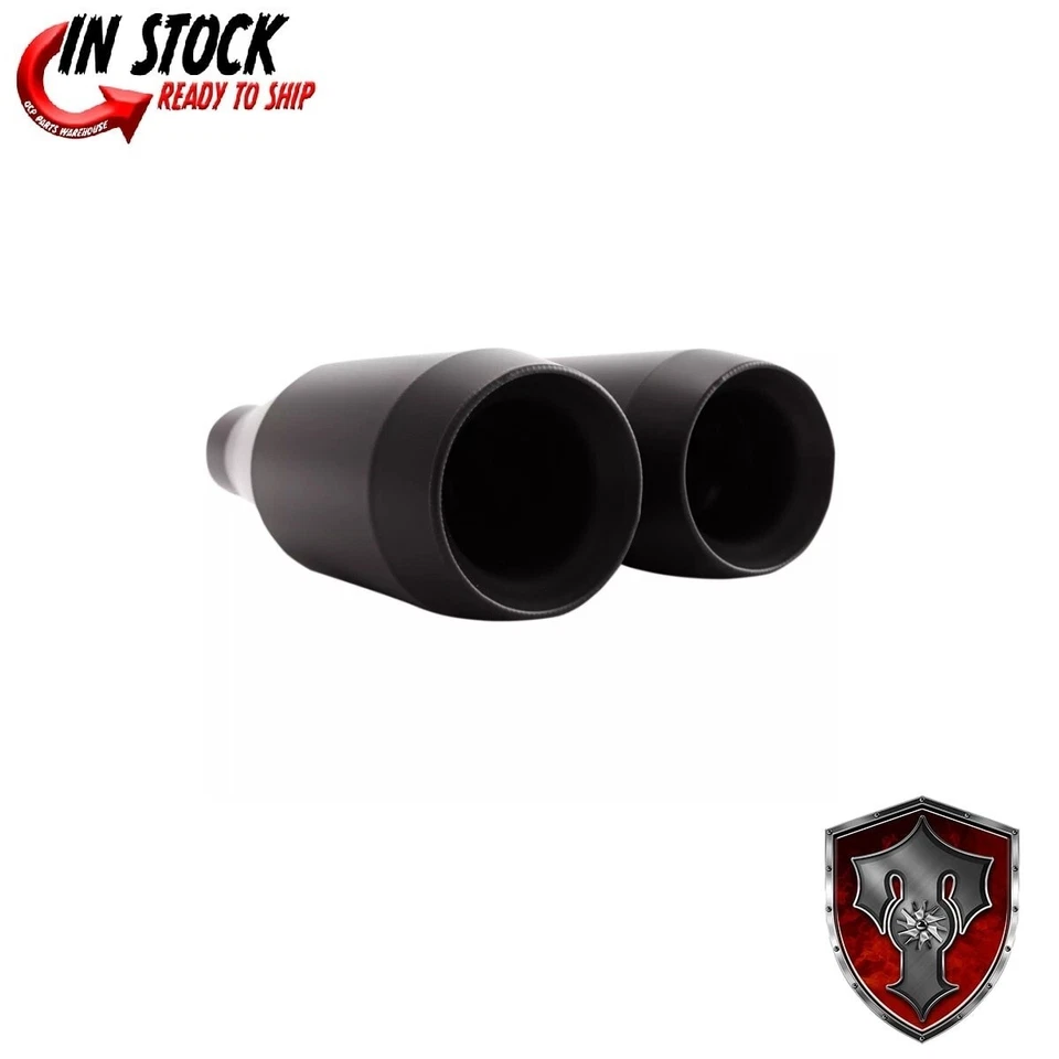 Trask Performance Slip-On Muffler - Black 1811-2901 - Image 1 of 4