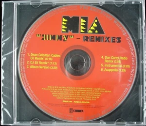 M.I.A. "JIMMY (REMIXES)" 2007 CD MAXI-SINGLE PROMO 6 TRACKS ~RARE~ *SEALED* - Picture 1 of 2