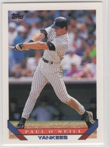 Conjunto de equipo de béisbol 1993 Topps de los Yankees de Nueva York con intercambiado - Imagen 1 de 1