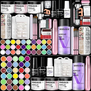 Acrylic Nail Kit for Beginners with Everything: Professional Nail Kit Acrylic... - Picture 1 of 7