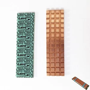 M.2 NGFF NVMe 2280 SSD Pure Copper Heat Sink Thermal Pad Cooling Fin (2mm) - Picture 1 of 6