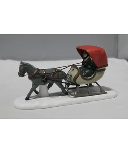 Department 56 | One Horse Open Sleigh | As Is | Please Read - Picture 1 of 4