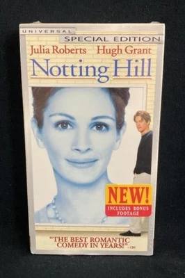 Notting Hill VHS Sealed Special Edition Julia Roberts Hugh Grant 2000 Film - Image 1 of 4