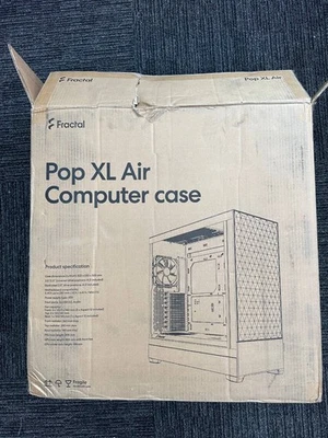 Fractal Design - Pop XL Air EATX, ATX, microATX, Mini-ITX RGB Black =READ= - Image 1 of 4