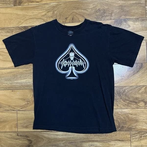 2005 Y2K Criss Angel Mindfreak Magic Skull Shirt Medium Emo Goth Grunge Vtg - Picture 1 of 16