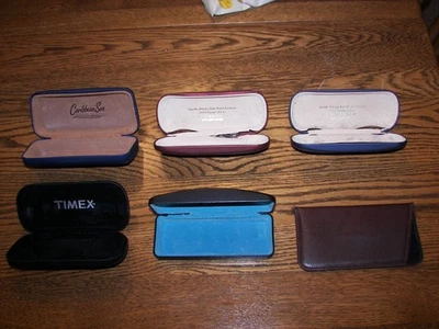 Lote de 6 fundas para gafas duras y blandas Foto 1 de 2