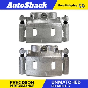 Pair Front Brake Calipers w/ Bracket for Chevy Silverado 1500 Tahoe 5.3L - Picture 1 of 7