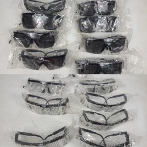 (NEW) Crews Engineer Safety Glasses Sunglasses Clear & Shaded Lot Of 16 - Picture 1 of 10