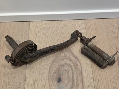 Harley OEM Knucklehead UL Panhead Kick Start Kicker Brazo y resorte Foto 1 de 4