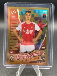 Exclusivo evento Gabriel Martinelli Match Attax Extra 2023/2024 Topps 23/24 #LET1 - Imagen 1 de 9