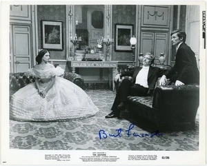 Foto fija firmada de la película autografiada de Burt Lancaster The Leopard + 3 otras 1963 - Imagen 1 de 4