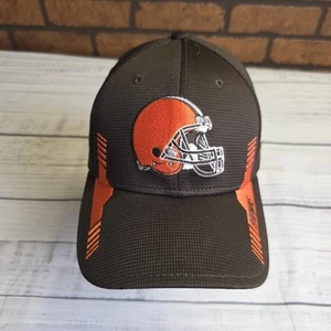 New Era Cleveland Browns Hat Brown Fitted Small Medium Football 39THIRTY Helmet - Picture 1 of 5
