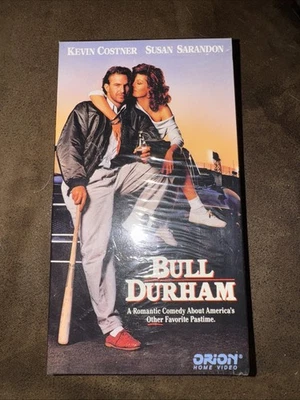 Bull Durham VHS Kevin Costner 1988 Sealed 1st Release NEW Orion Home Watermark Foto 1 de 4