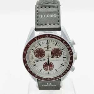 Reloj Omega x Swatch S033M101 39mm Hombre Blanco X Gris 4251716 - Imagen 1 de 11