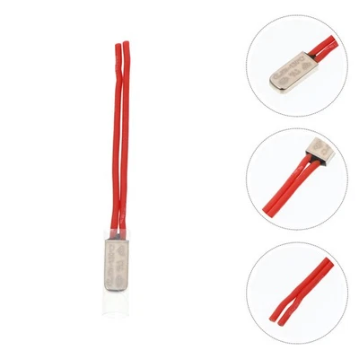 10pcs Useful Close Temperature Switch 130℃ Thermal Switch Temperature Protector - Image 1 of 4