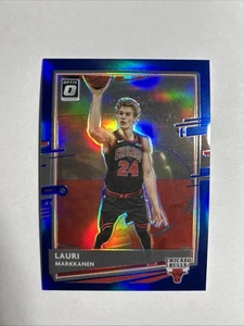 2020-21 Panini Donruss Optic - Lauri Markkanen #85 Blue Prizm /59 - Foto 1 di 2