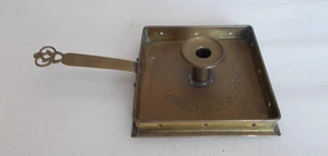 Candelabro de latón antiguo con barra de cámara ref 155D (ENVÍO GRATUITO REINO UNIDO) - Imagen 1 de 10