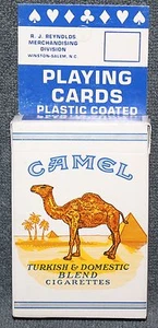 Tarjetas de juego de cigarrillos de mezcla turca y doméstica camel tamaño puente sellado - Imagen 1 de 1