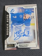 2018-19 OPC O-PEE-CHEE PLATINUM MATHIEU JOSEPH R-MJ ROOKIE AUTO RC AUTOGRAPH