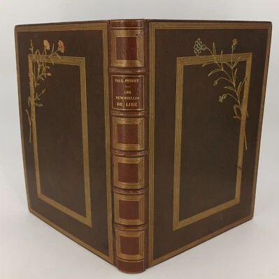 PERRET Les Demoiselles de Liré LELOIR DELORT 1893 reliure signée dessin original - Photo 1/4