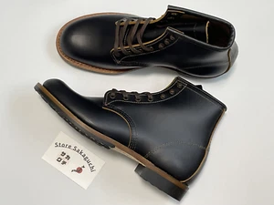 Red Wing 9060 Beckman Boot Flat Box Width D Black Men High Top Leather - Picture 1 of 10