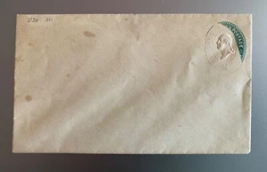 U.S. 1887-94 POSTAL STAMPED ENVELOPE - 2 CENTS, SCOTT #U311 - UNUSED - ERROR - Picture 1 of 2