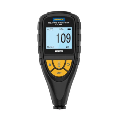 Schichtdickenmessgerät Lackschichtenmesser Lacktester Lackmesser Sonde 0-2000µm - Bild 1 von 4