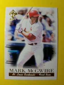MARK McGWIRE #100 ST. LOUIS CARDINALS - 2001 PACIFIC PRIVATE STOCK MLB BASEBALL