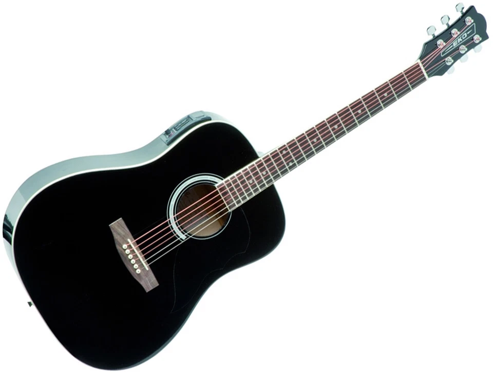 EKO RANGER 6 EQ BLK NERA CHITARRA ACUSTICA ELETTRIFICATA - Immagine 1 di 1