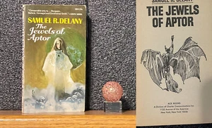 SAMUEL R DELANY Jewels of Aptor Ace 1972 3rd Vintage Paperback fantasy sci-fi - Picture 1 of 6