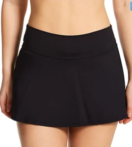 Anne Cole MB41401 Live In Color Soft Wide Band Rock Swim Skirt Size-20W MSRP $64 - Picture 1 of 9