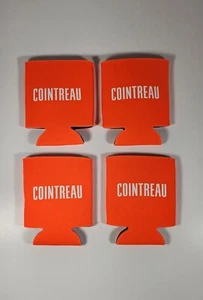 LOT OF 4 COINTREAU ORANGE KOOZIES - Picture 1 of 10