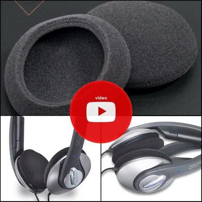 Coussinets d'oreilles en mousse housse de coussin de remplacement pour casque Sony Mdr-Nc5 Nc 5 - Photo 1/4