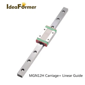 12mm Linear Rail Guide MGN12 400mm/500mm Linear Rail With MGN12H Carriage Block. - Picture 1 of 7