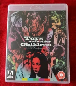 TOYS ARE NOT FOR CHILDREN BLU RAY ARROW VIDEO RARE WITH BOOKLET VGC - Picture 1 of 3