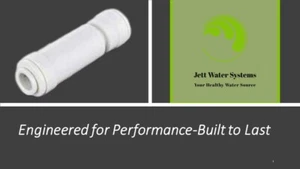 John Guest RO DI Reverse Osmosis In-line Check Valve (1/4") - Picture 1 of 1