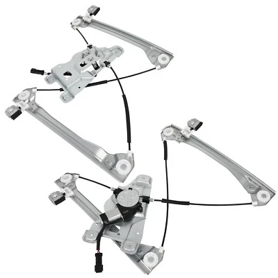 Par regulador de ventana delantero para Chevrolet Equinox 2012-2017 potencia con motor Foto 1 de 4