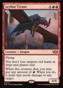 MTG - Leyline Tyrant - Tarkir: Dragonstorm - Picture 1 of 1