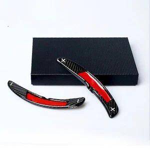 Black Car Steering Wheel Shift Paddle Extension For Porsche 911 918 Boxster ch - Picture 1 of 11