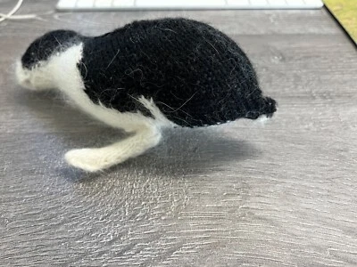 Small Knitted Killer Whale Teddy - Image 1 of 2