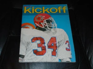 1983 USFL TAMPA BAY BANDITS AT DENVER GOLD FOOTBALL PROGRAM HERSCHEL WALKER - Picture 1 of 1