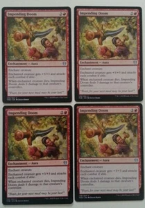 IMPENDING DOOM X4 - MTG NM Theros Beyond Death THB - Imagen 1 de 2