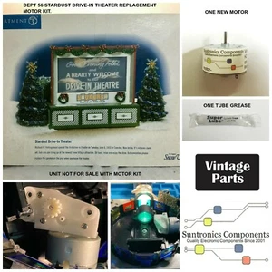Dept 56 Stardust Drive-In Theater replacement motor kit (unit not for Sale) - Picture 1 of 1