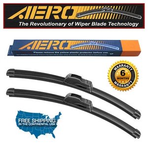 AERO Porsche Cayenne 2017-2013 24"+24" Premium Beam Wiper Blades (Set of 2) - Imagen 1 de 9
