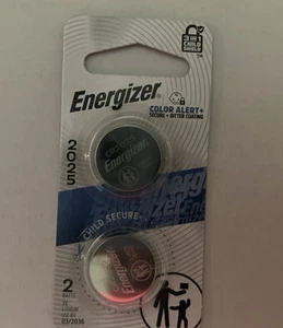 Energizer CR 2025 3V Coin Cell Lithium Batteries - package Of 2  - Picture 1 of 4