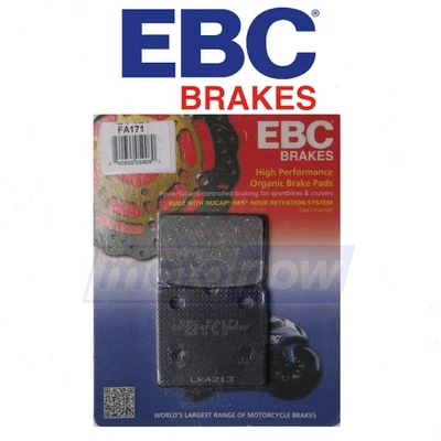 EBC Front Organic Brake Pads for 1989-1995 BMW R100RT - Brake Brake je - Image 1 of 4
