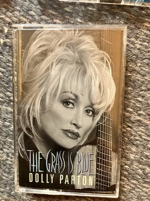 Vintage 1999 Dolly Parton The Grass Is Blue Cassette Tape Sugar Hill Records  - Image 1 of 4