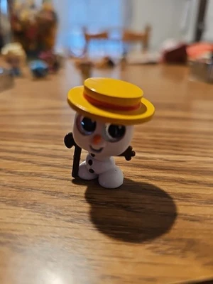 Olaf Snowman Disney Frozen Doorables Mini 1.5” Action Figure PVC Toy - Image 1 of 4