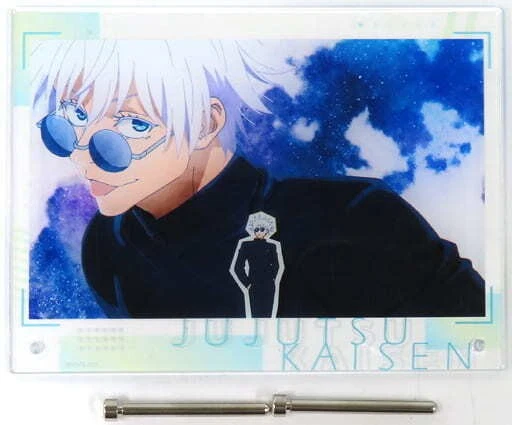 Jujutsu Kaisen Satoru Gojo scena ripresa (OP) pannello acrilico 20×15cm - Immagine 1 di 1